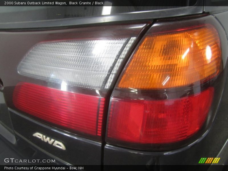 Black Granite / Black 2000 Subaru Outback Limited Wagon