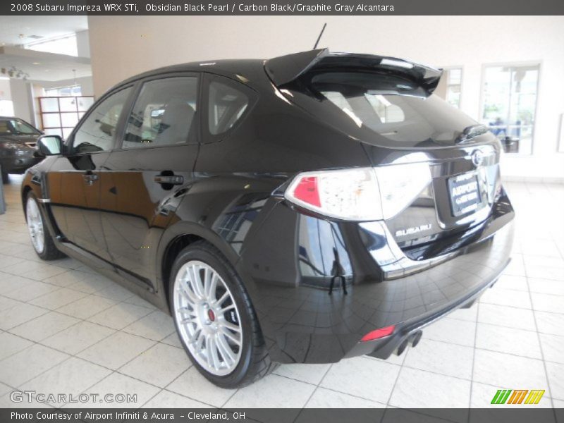  2008 Impreza WRX STi Obsidian Black Pearl