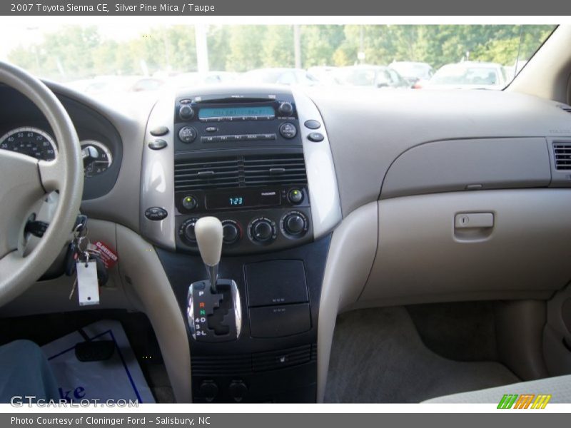 Silver Pine Mica / Taupe 2007 Toyota Sienna CE
