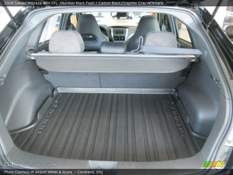  2008 Impreza WRX STi Trunk