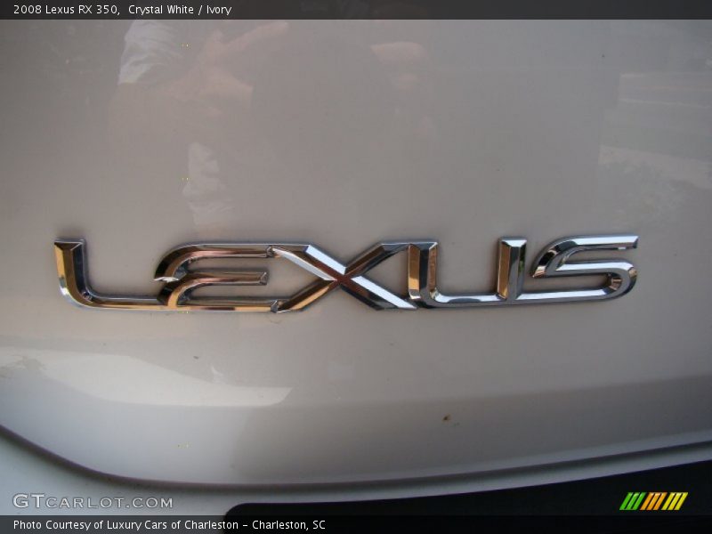 Crystal White / Ivory 2008 Lexus RX 350