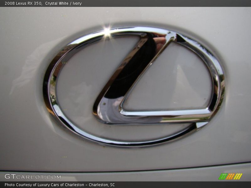 Crystal White / Ivory 2008 Lexus RX 350