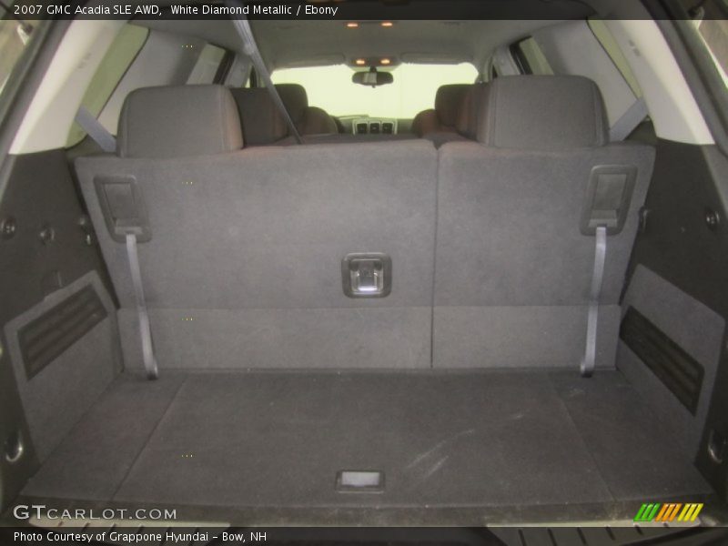 White Diamond Metallic / Ebony 2007 GMC Acadia SLE AWD