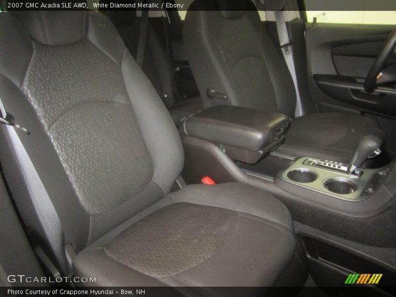 White Diamond Metallic / Ebony 2007 GMC Acadia SLE AWD
