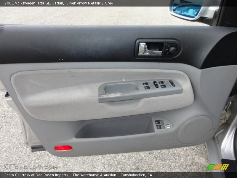 Silver Arrow Metallic / Grey 2001 Volkswagen Jetta GLS Sedan