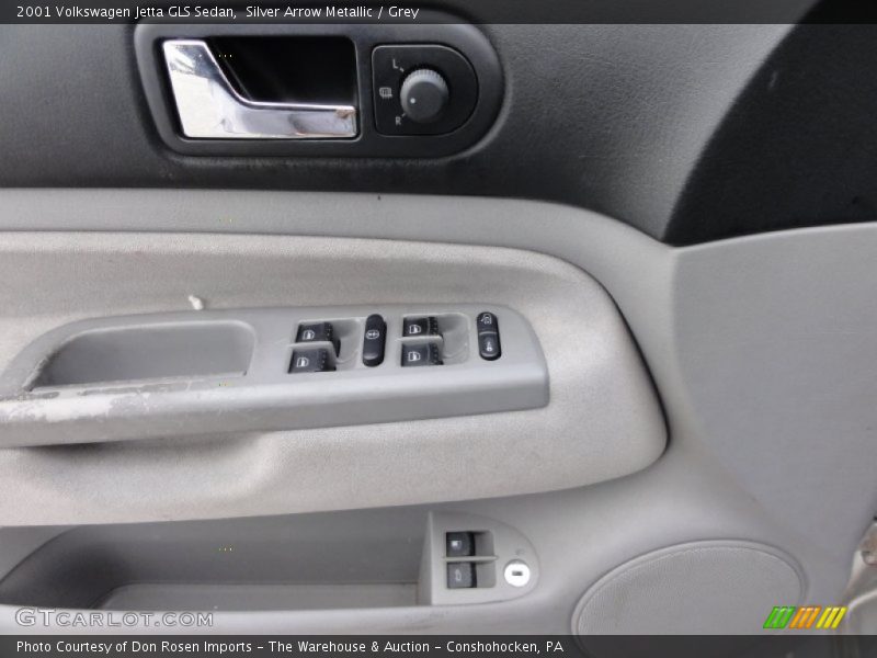 Silver Arrow Metallic / Grey 2001 Volkswagen Jetta GLS Sedan