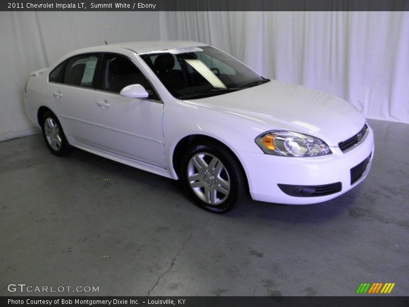 Summit White / Ebony 2011 Chevrolet Impala LT