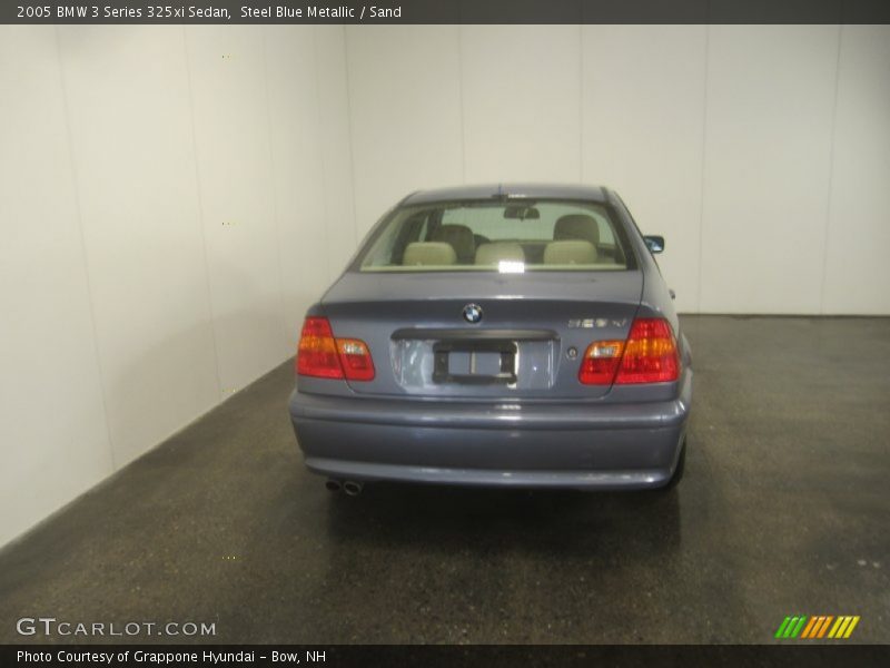 Steel Blue Metallic / Sand 2005 BMW 3 Series 325xi Sedan