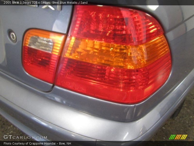 Steel Blue Metallic / Sand 2005 BMW 3 Series 325xi Sedan