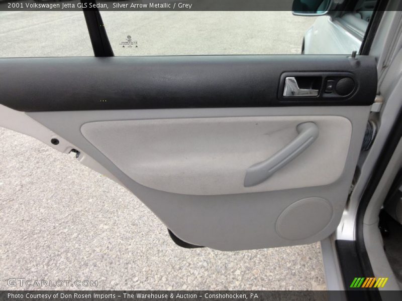 Silver Arrow Metallic / Grey 2001 Volkswagen Jetta GLS Sedan