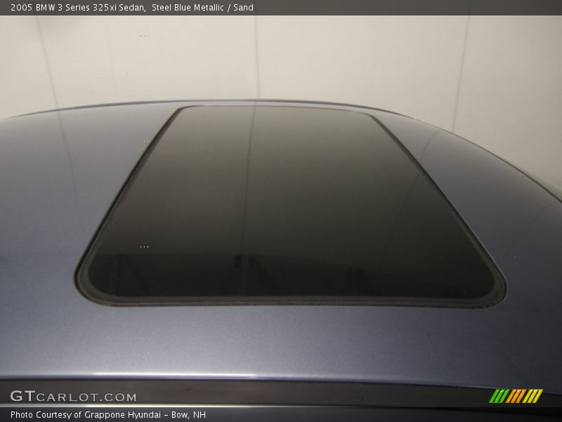 Steel Blue Metallic / Sand 2005 BMW 3 Series 325xi Sedan