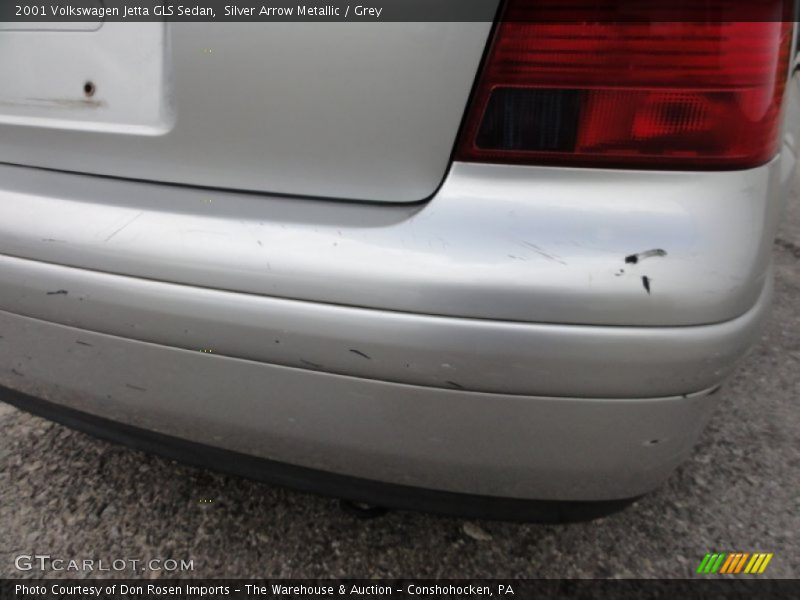 Silver Arrow Metallic / Grey 2001 Volkswagen Jetta GLS Sedan