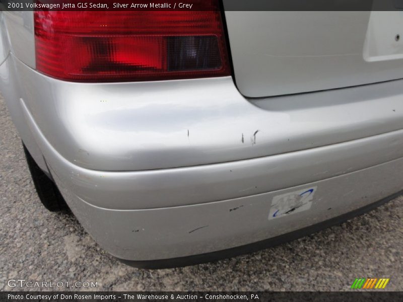 Silver Arrow Metallic / Grey 2001 Volkswagen Jetta GLS Sedan
