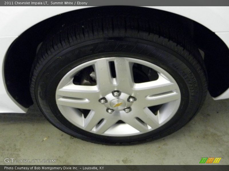 Summit White / Ebony 2011 Chevrolet Impala LT