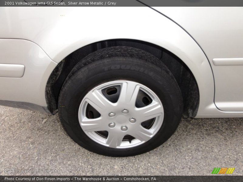 Silver Arrow Metallic / Grey 2001 Volkswagen Jetta GLS Sedan