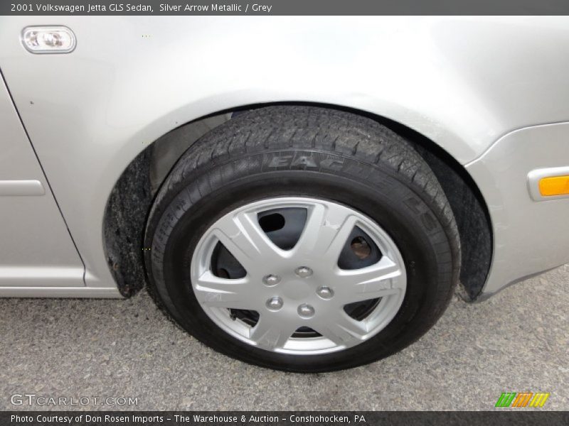 Silver Arrow Metallic / Grey 2001 Volkswagen Jetta GLS Sedan