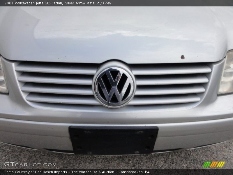 Silver Arrow Metallic / Grey 2001 Volkswagen Jetta GLS Sedan