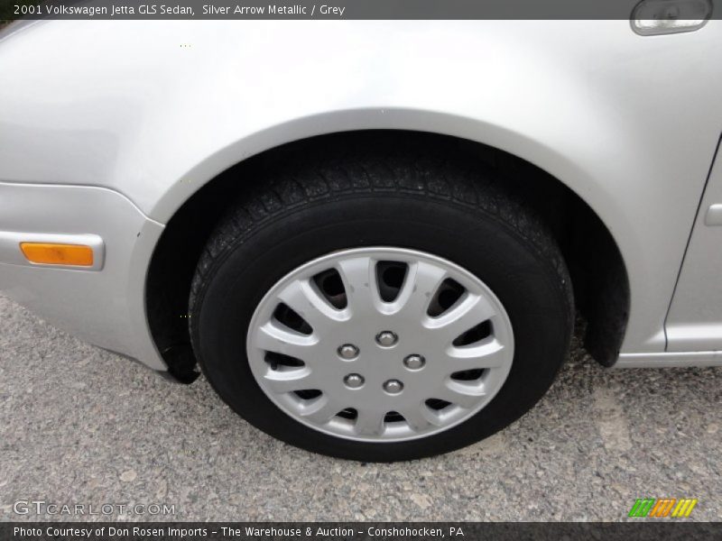 Silver Arrow Metallic / Grey 2001 Volkswagen Jetta GLS Sedan