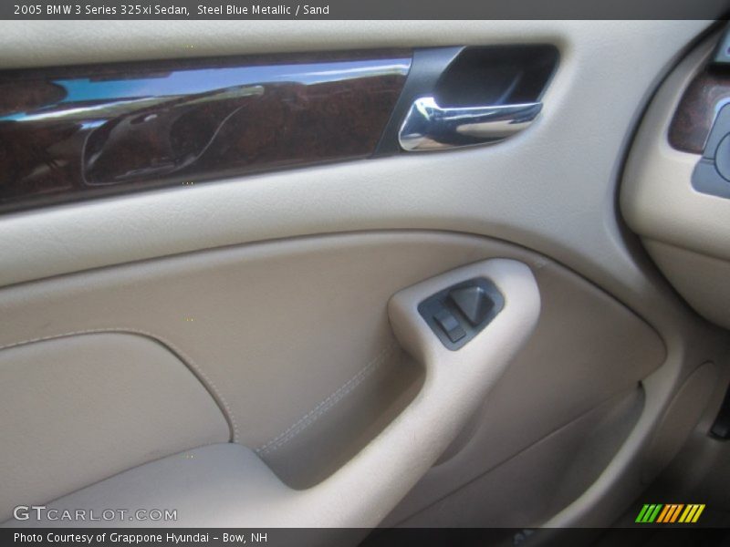 Steel Blue Metallic / Sand 2005 BMW 3 Series 325xi Sedan
