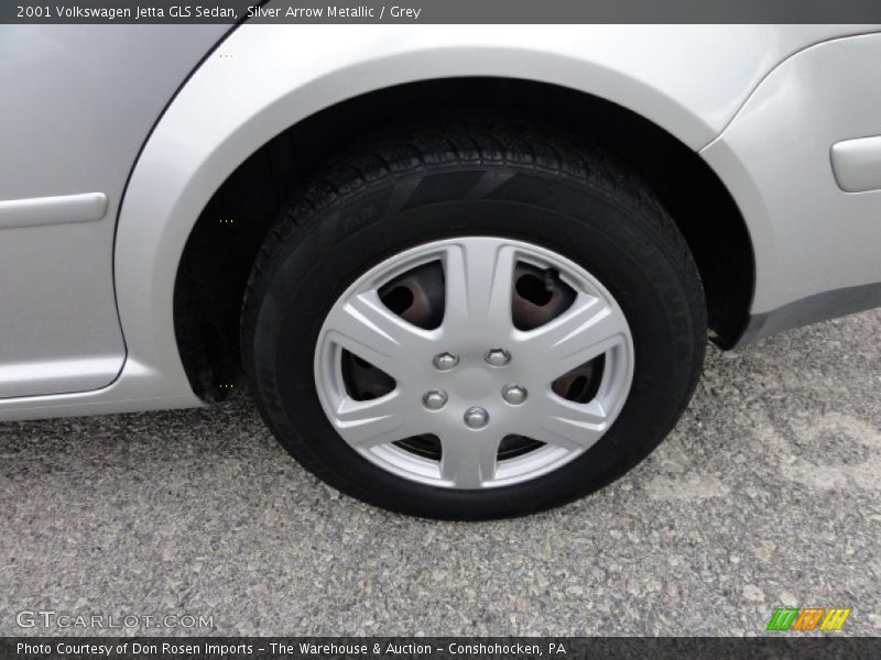 Silver Arrow Metallic / Grey 2001 Volkswagen Jetta GLS Sedan