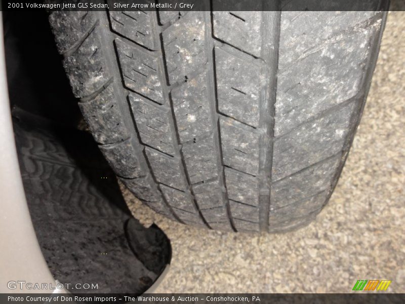 Silver Arrow Metallic / Grey 2001 Volkswagen Jetta GLS Sedan