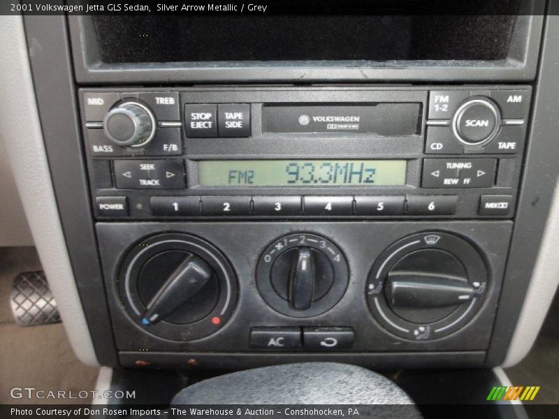 Silver Arrow Metallic / Grey 2001 Volkswagen Jetta GLS Sedan