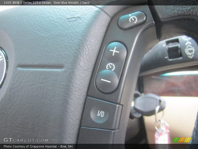 Steel Blue Metallic / Sand 2005 BMW 3 Series 325xi Sedan