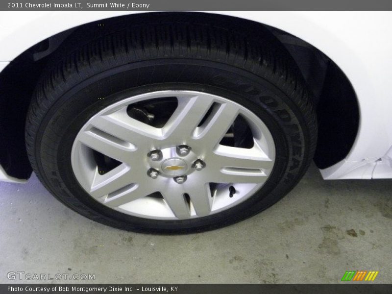 Summit White / Ebony 2011 Chevrolet Impala LT