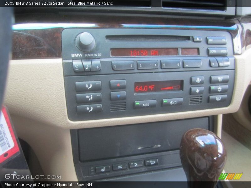 Steel Blue Metallic / Sand 2005 BMW 3 Series 325xi Sedan