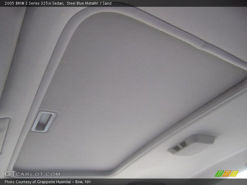 Steel Blue Metallic / Sand 2005 BMW 3 Series 325xi Sedan