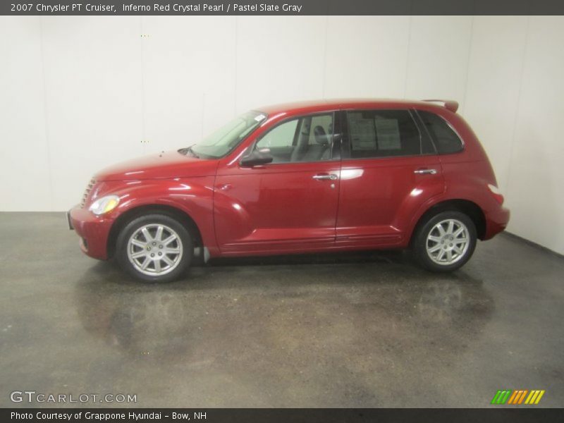 Inferno Red Crystal Pearl / Pastel Slate Gray 2007 Chrysler PT Cruiser