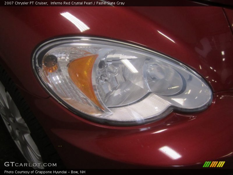 Inferno Red Crystal Pearl / Pastel Slate Gray 2007 Chrysler PT Cruiser