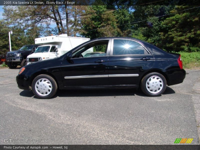  2005 Spectra LX Sedan Ebony Black