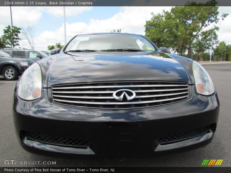 Black Obsidian / Graphite 2004 Infiniti G 35 Coupe