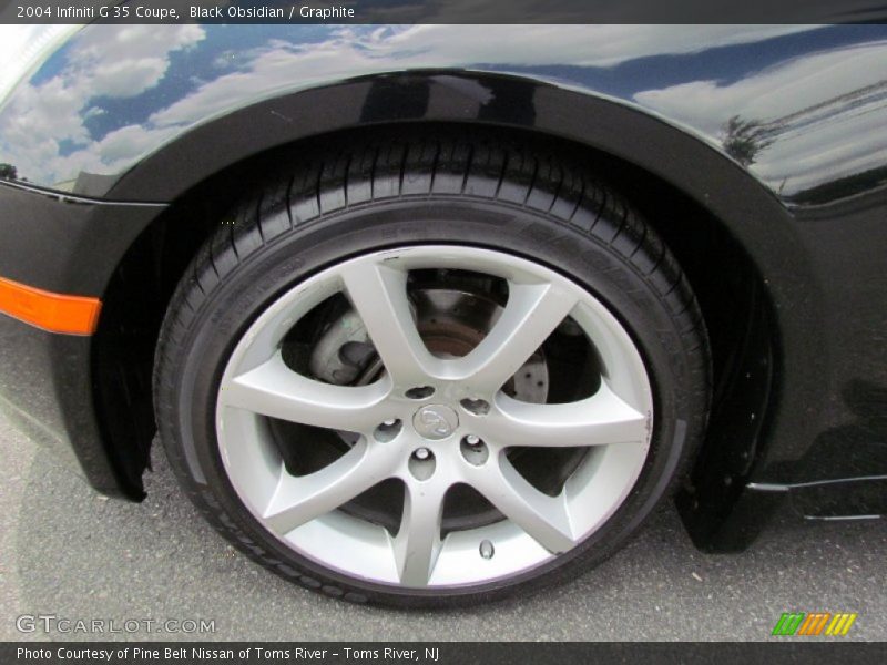 Black Obsidian / Graphite 2004 Infiniti G 35 Coupe