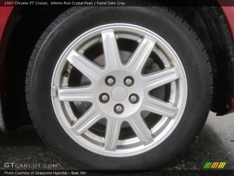 Inferno Red Crystal Pearl / Pastel Slate Gray 2007 Chrysler PT Cruiser
