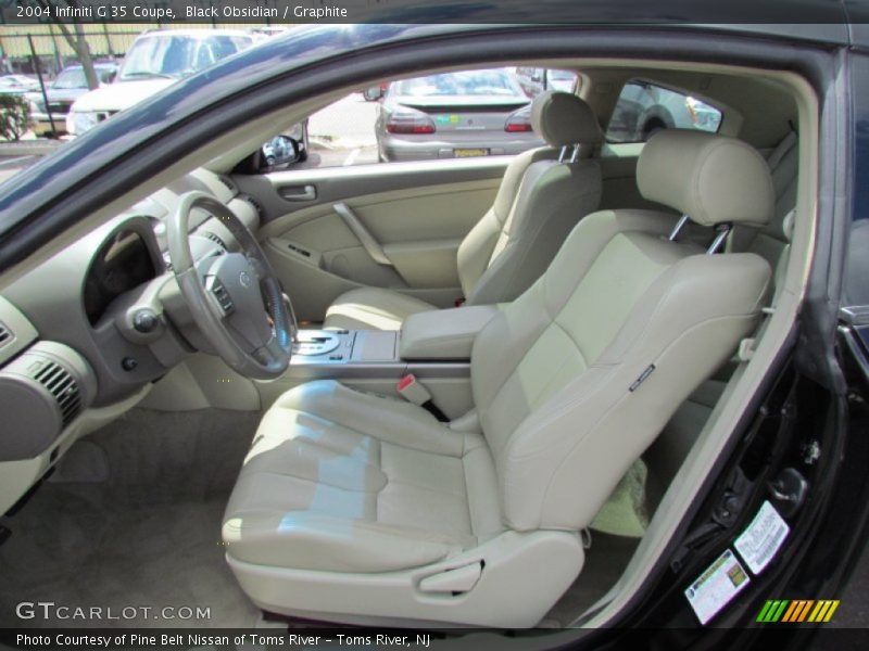 Black Obsidian / Graphite 2004 Infiniti G 35 Coupe