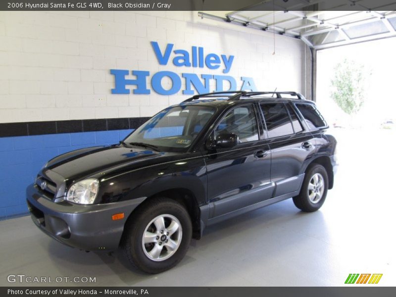 Black Obsidian / Gray 2006 Hyundai Santa Fe GLS 4WD