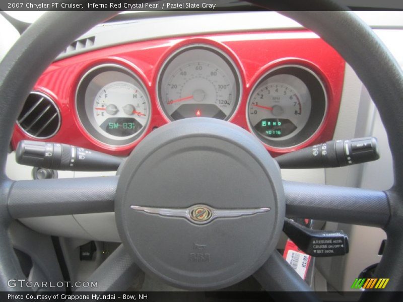 Inferno Red Crystal Pearl / Pastel Slate Gray 2007 Chrysler PT Cruiser