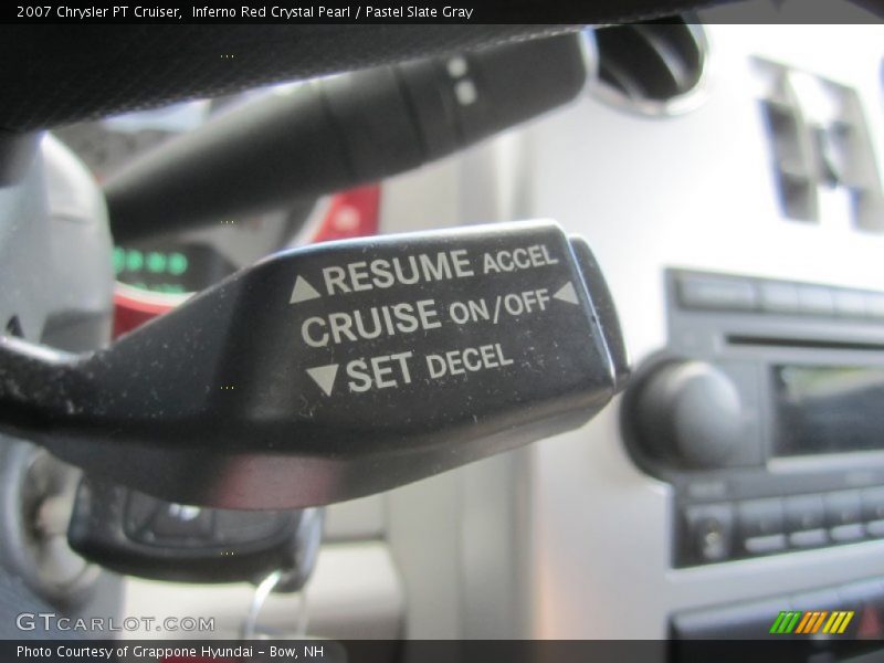Inferno Red Crystal Pearl / Pastel Slate Gray 2007 Chrysler PT Cruiser