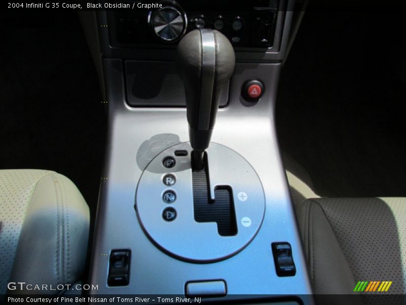Black Obsidian / Graphite 2004 Infiniti G 35 Coupe