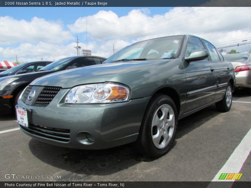Jaded Metallic / Taupe Beige 2006 Nissan Sentra 1.8 S