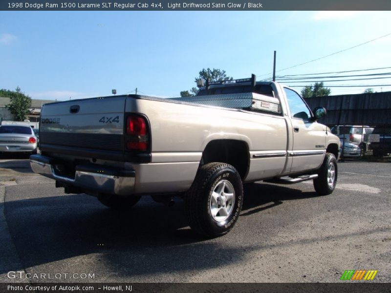 Light Driftwood Satin Glow / Black 1998 Dodge Ram 1500 Laramie SLT Regular Cab 4x4