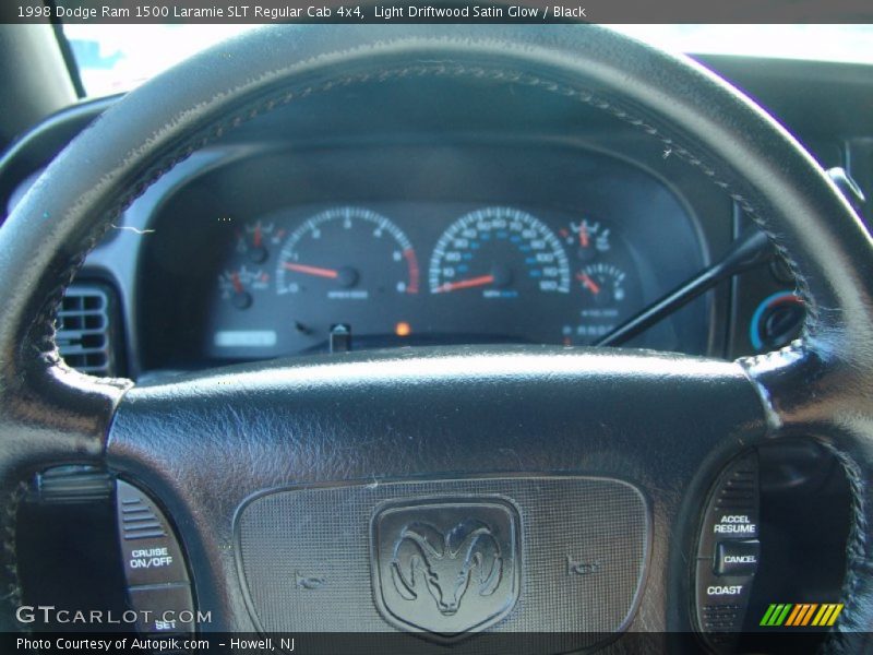 Light Driftwood Satin Glow / Black 1998 Dodge Ram 1500 Laramie SLT Regular Cab 4x4