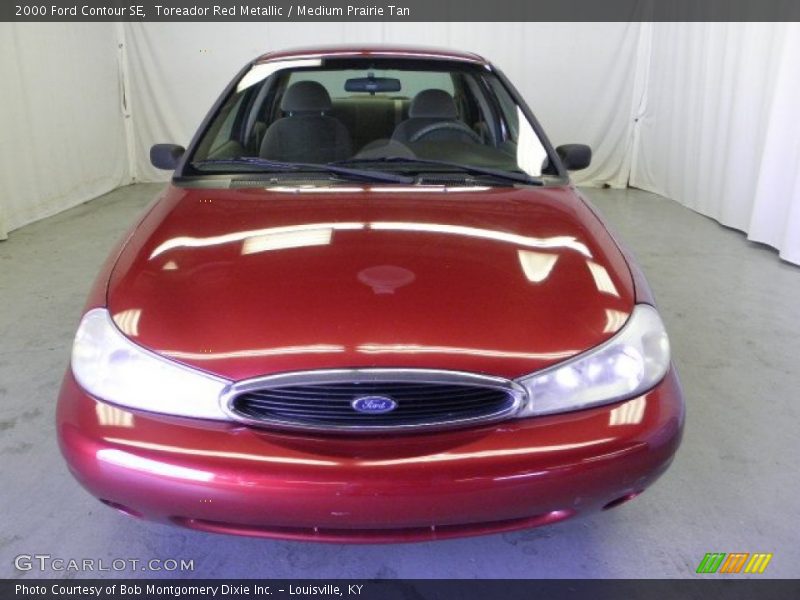 Toreador Red Metallic / Medium Prairie Tan 2000 Ford Contour SE
