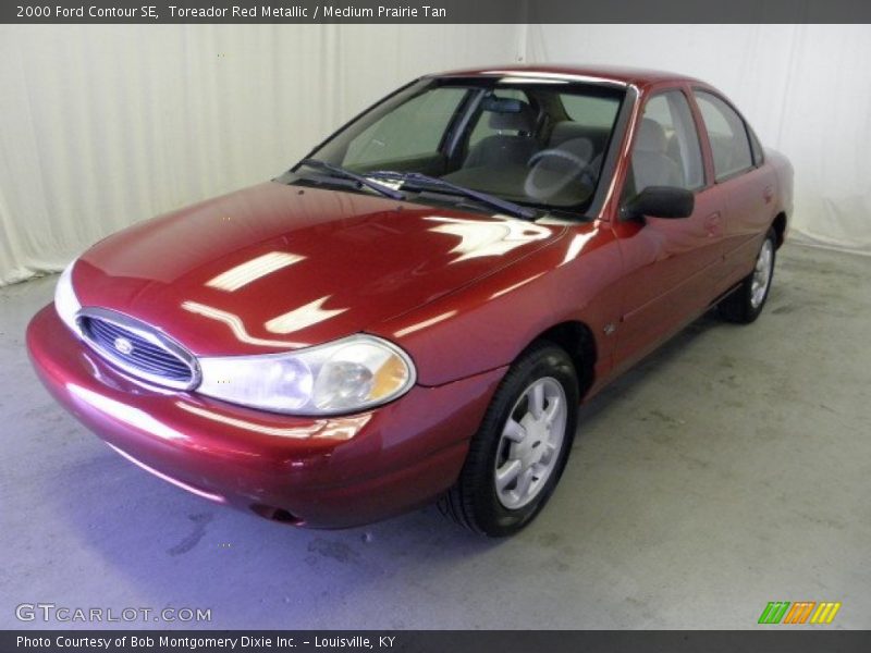 Toreador Red Metallic / Medium Prairie Tan 2000 Ford Contour SE