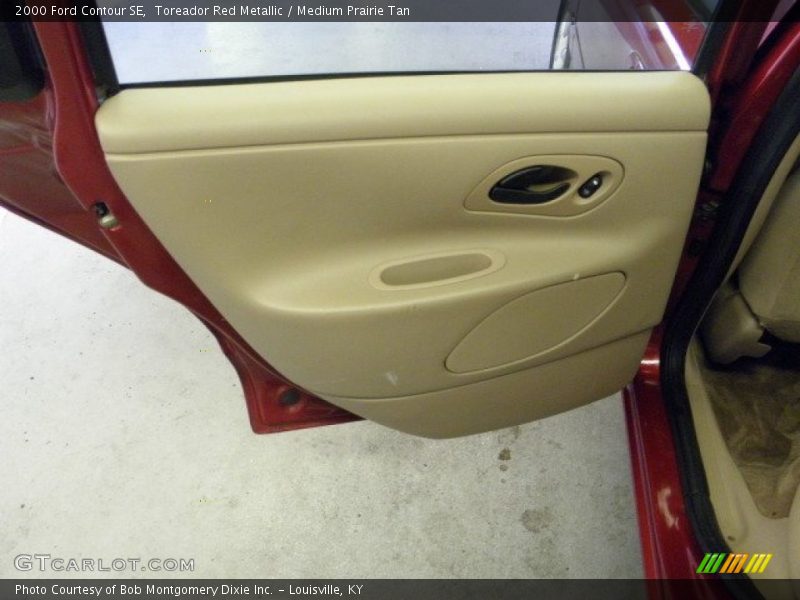 Toreador Red Metallic / Medium Prairie Tan 2000 Ford Contour SE