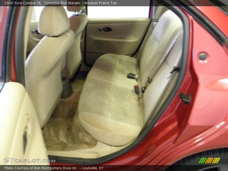 Toreador Red Metallic / Medium Prairie Tan 2000 Ford Contour SE