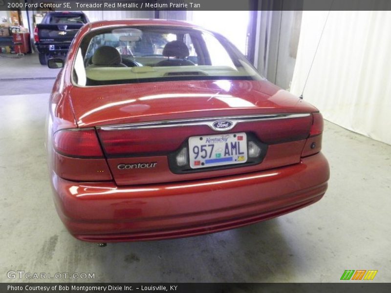 Toreador Red Metallic / Medium Prairie Tan 2000 Ford Contour SE