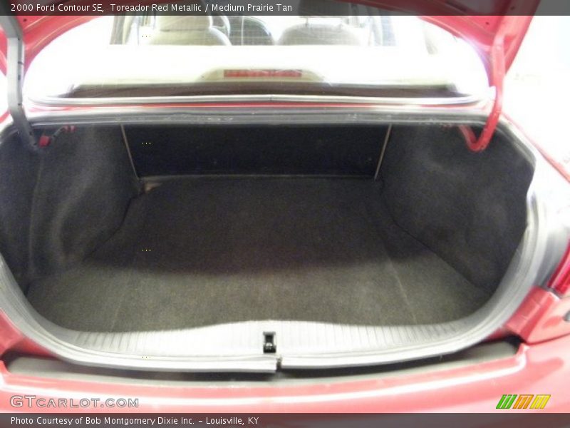 Toreador Red Metallic / Medium Prairie Tan 2000 Ford Contour SE